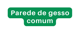 Parede de gesso comum